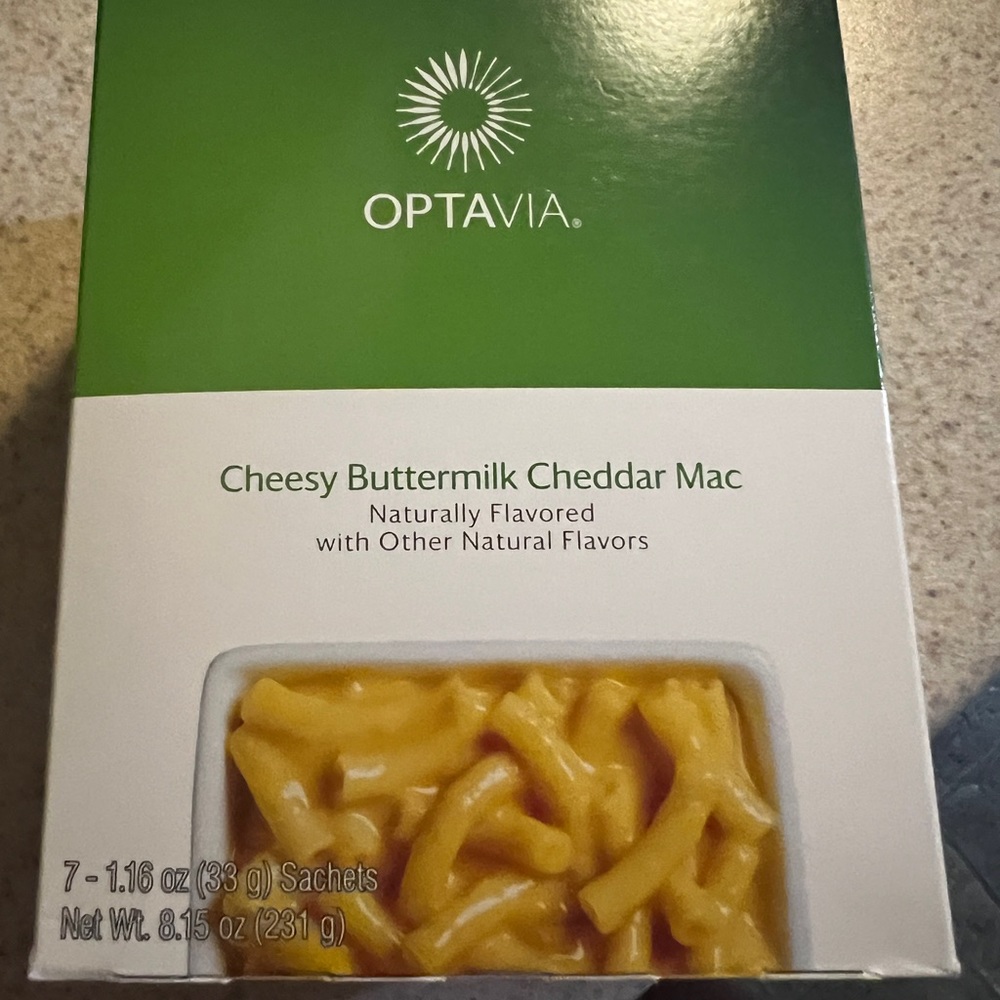 Optavia cheesy buttermilk cheddar Mac